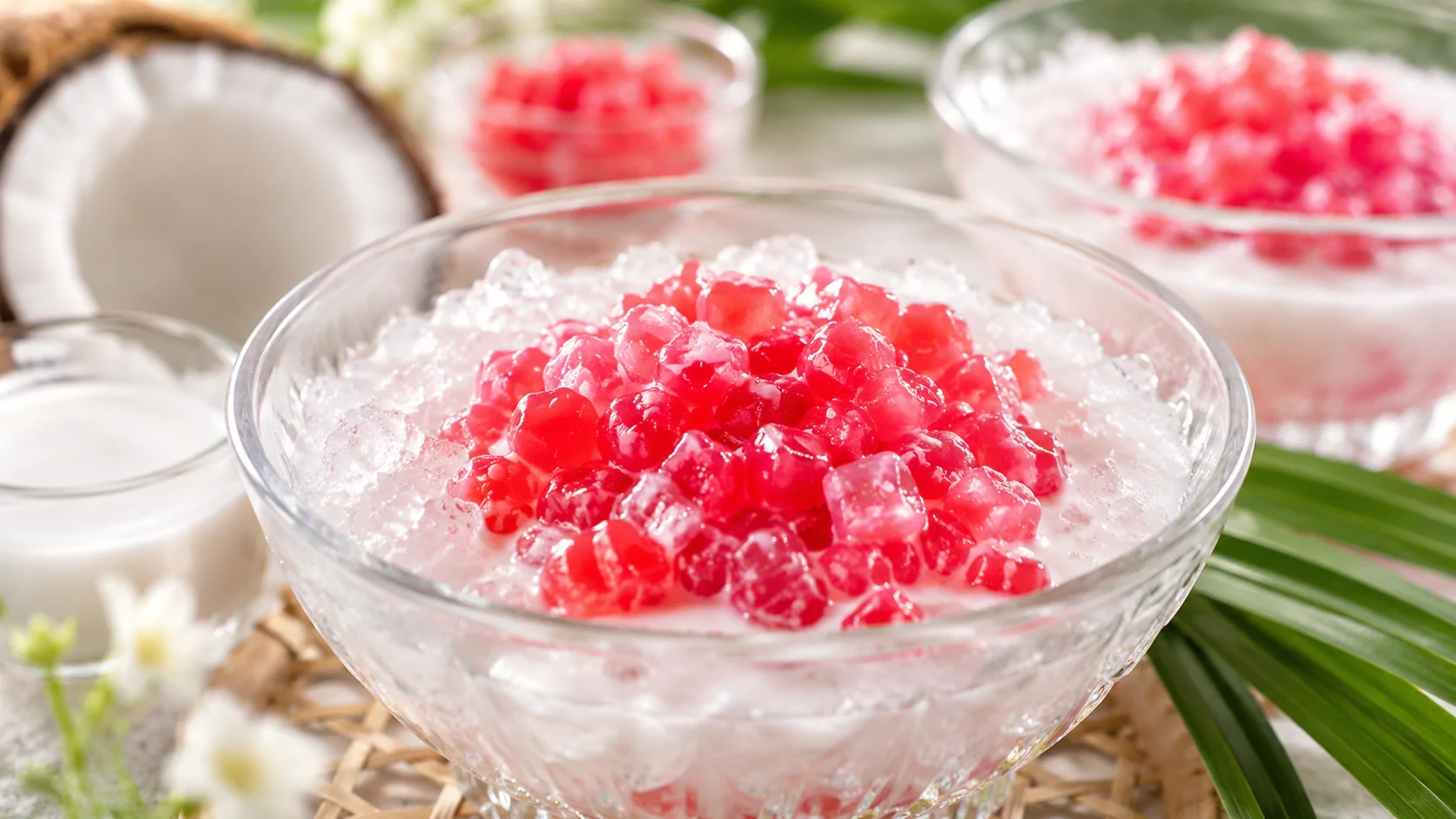 สูตรทับทิมกรอบ หอมหวาน ชื่นใจ คลายร้อน ทำเองได้ง่ายๆ