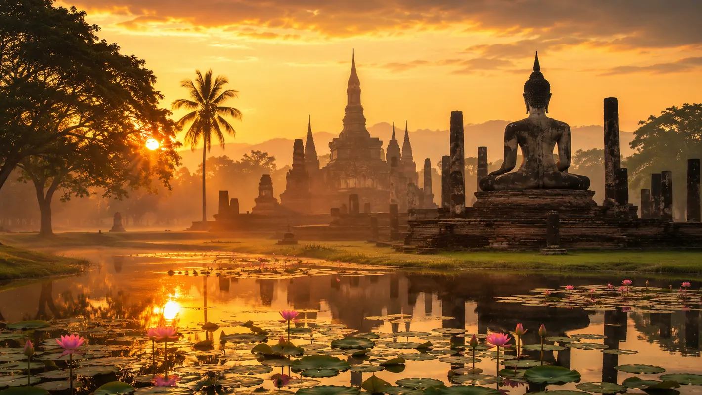 สุโขทัย อรุณรุ่งแห่งอารยธรรม สู่ความสงบงามเหนือกาลเวลา