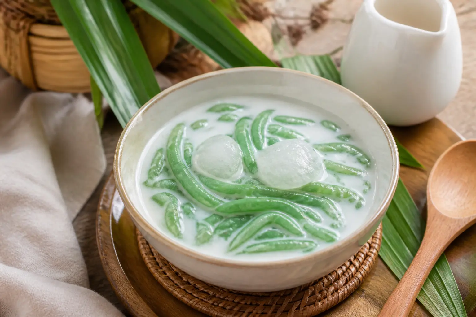 สูตรลอดช่องน้ำกะทิ หอมหวานชื่นใจ คลายร้อน ทำเองได้ง่ายๆ