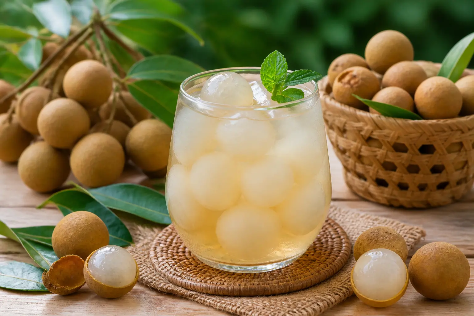 สูตรน้ำลำไยสดเนื้อแน่น หอมหวานชื่นใจ อร่อยได้ง่ายๆ ที่บ้าน