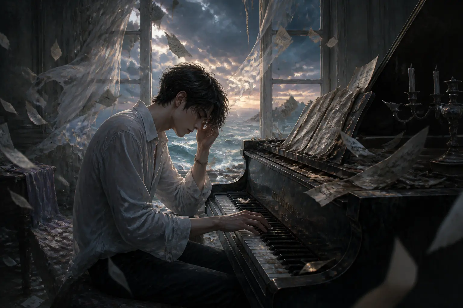 รอยร้าวในบทเพลงที่ไม่ได้เขียนจบ
