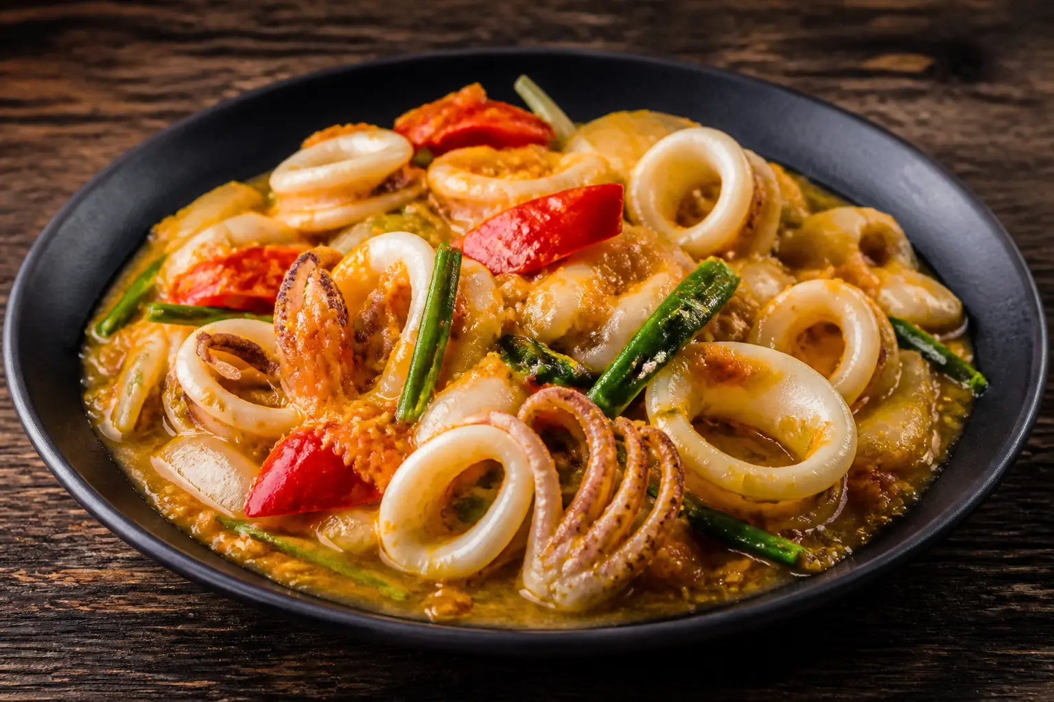 สูตรหมึกผัดไข่เค็ม รสชาติเข้มข้น หอมมันนัวลิ้นสไตล์ร้านดัง