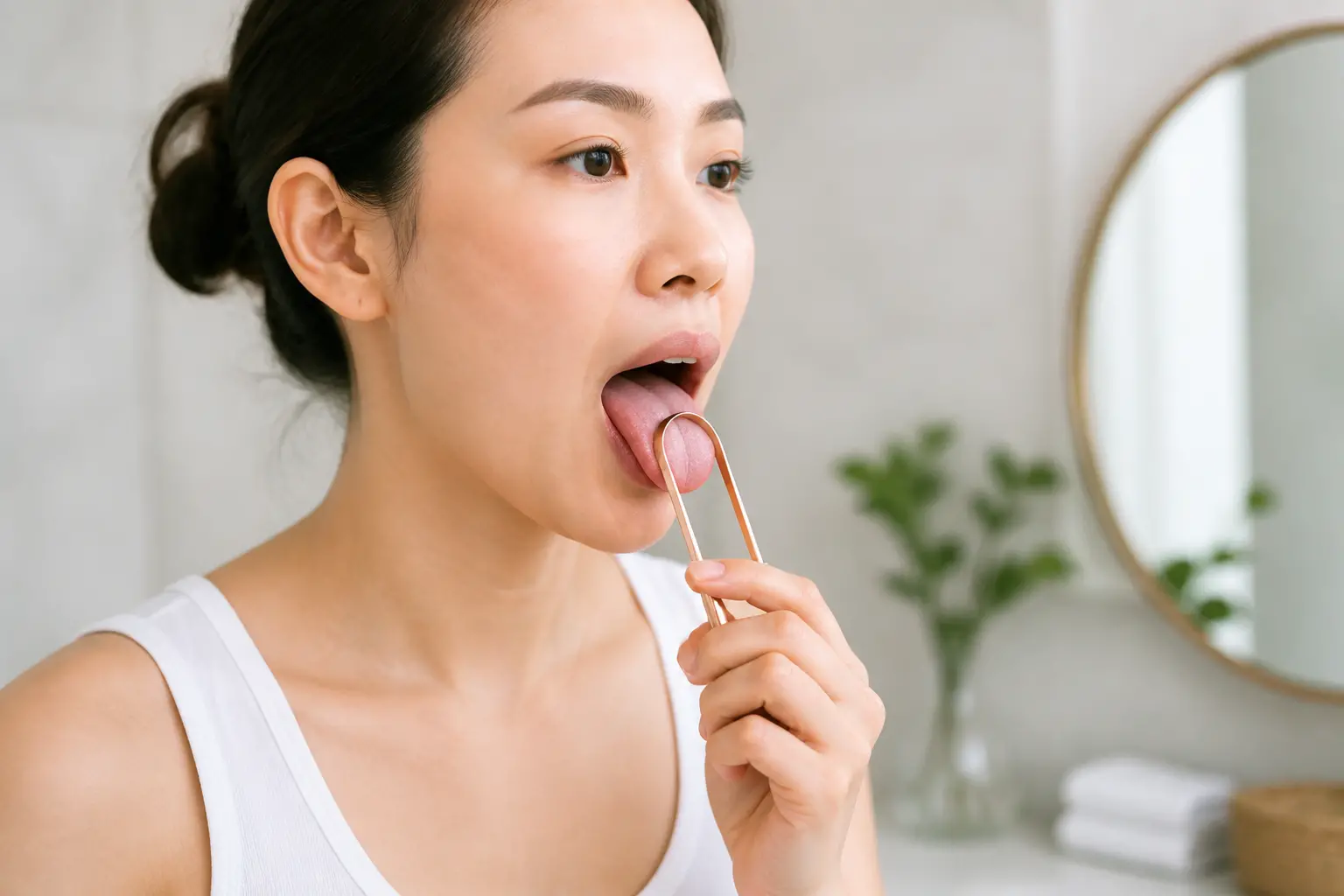 เจาะลึก ‘การทำ Tongue Scraping’ ศาสตร์แห่งการขูดลิ้นเพื่อสุขอนามัยช่องปากและระบบทางเดินอาหาร