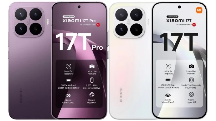 Xiaomi เขย่าตลาดสมาร์ทโฟนระดับพรีเมียมด้วยการเปิดตัวซีรีส์ 17T รุ่นใหม่ล่าสุดในจีน