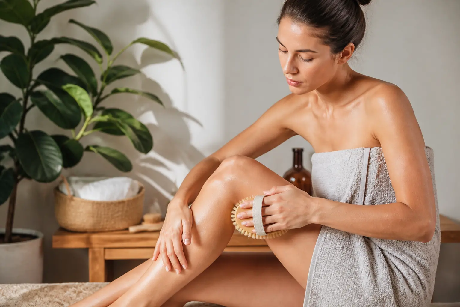 เจาะลึก ‘การทำ Dry Brushing’ ศาสตร์แห่งการแปรงผิวแห้งเพื่อกระตุ้นระบบน้ำเหลืองและฟื้นฟูผิวพรรณ