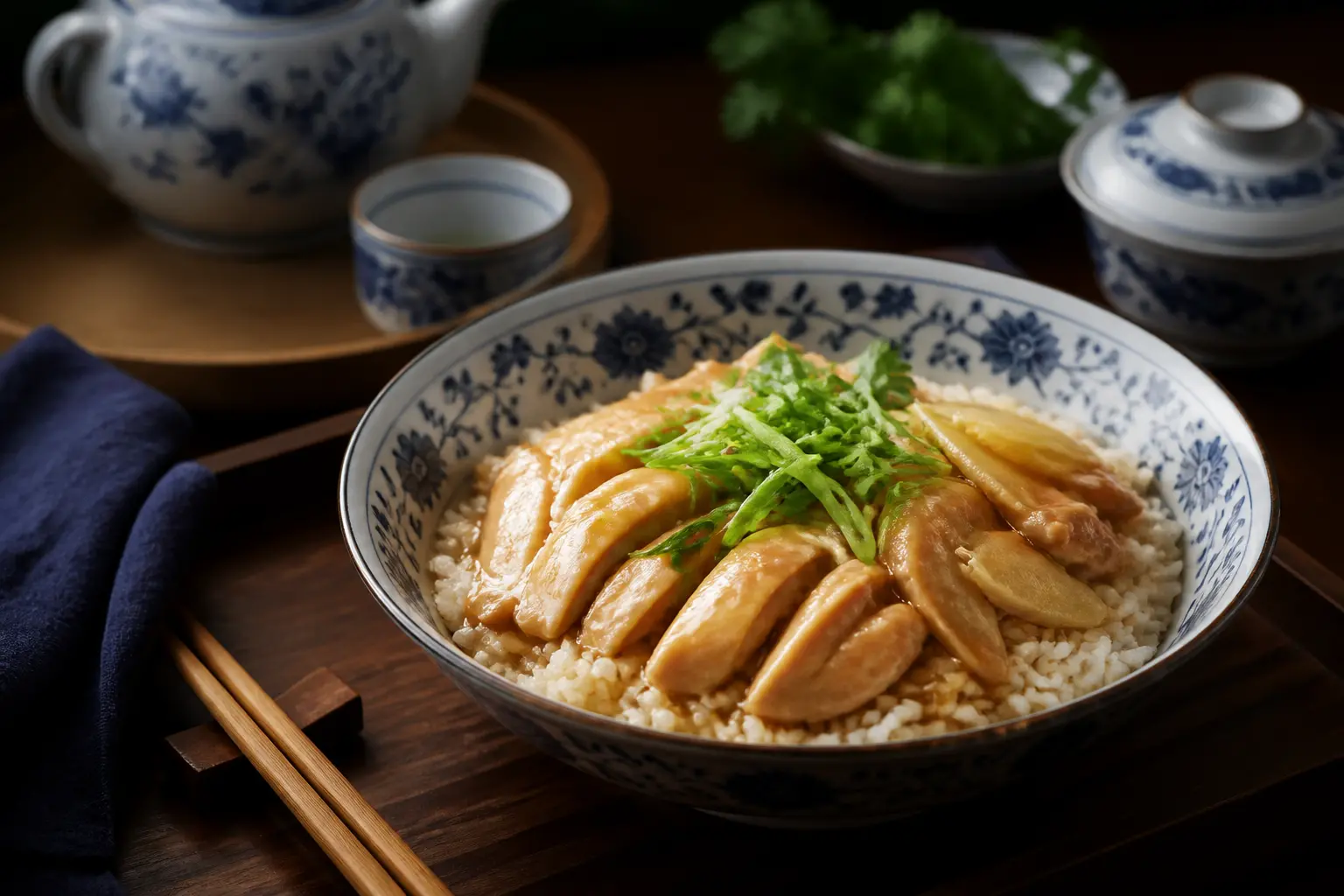 สูตรข้าวหน้าไก่ราชวงศ์ รสชาติละมุนลิ้นสไตล์ภัตตาคารจีน