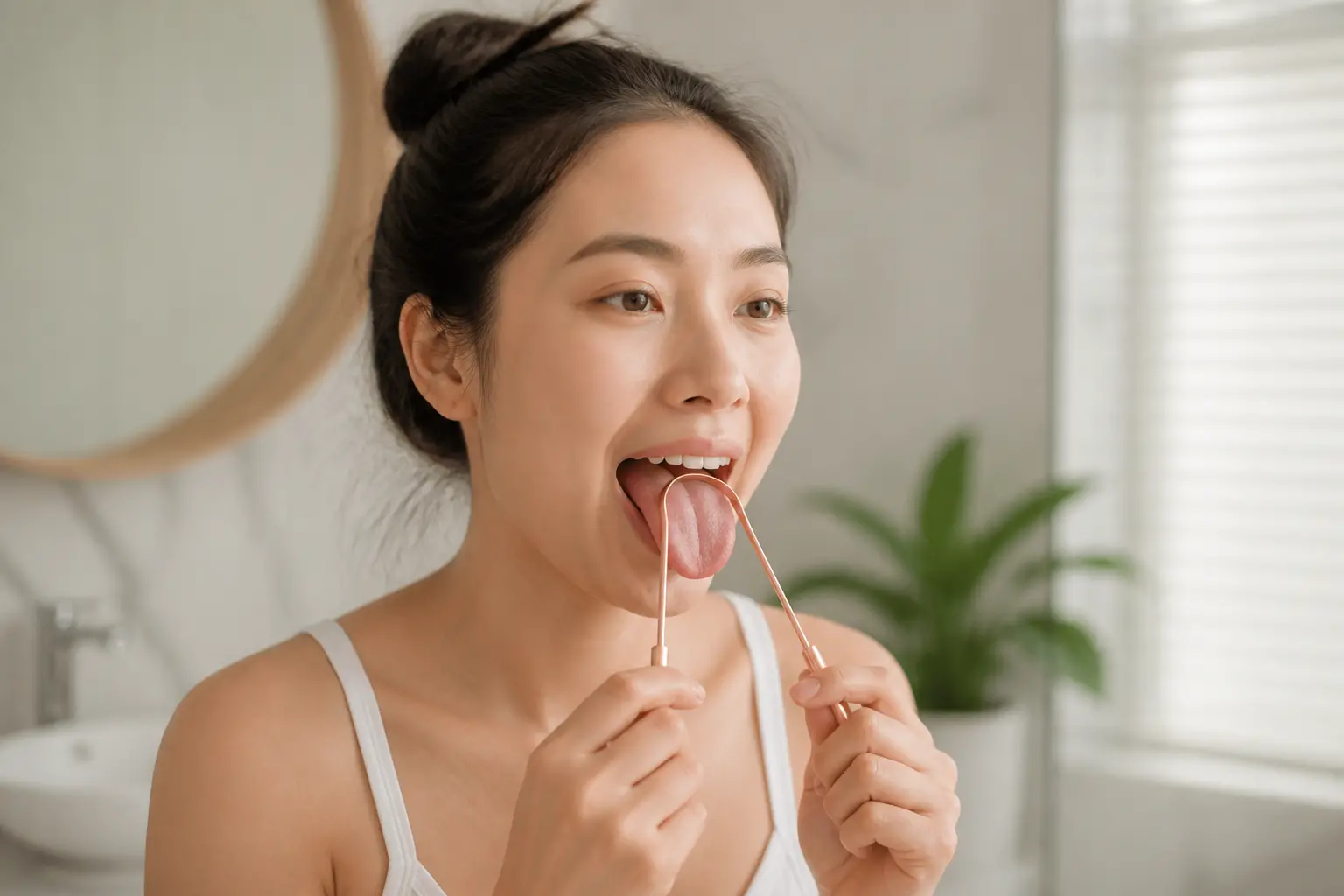เจาะลึก ‘การทำ Tongue Scraping’ ศาสตร์แห่งการขูดลิ้นเพื่อสุขอนามัยในช่องปากและสุขภาพองค์รวม