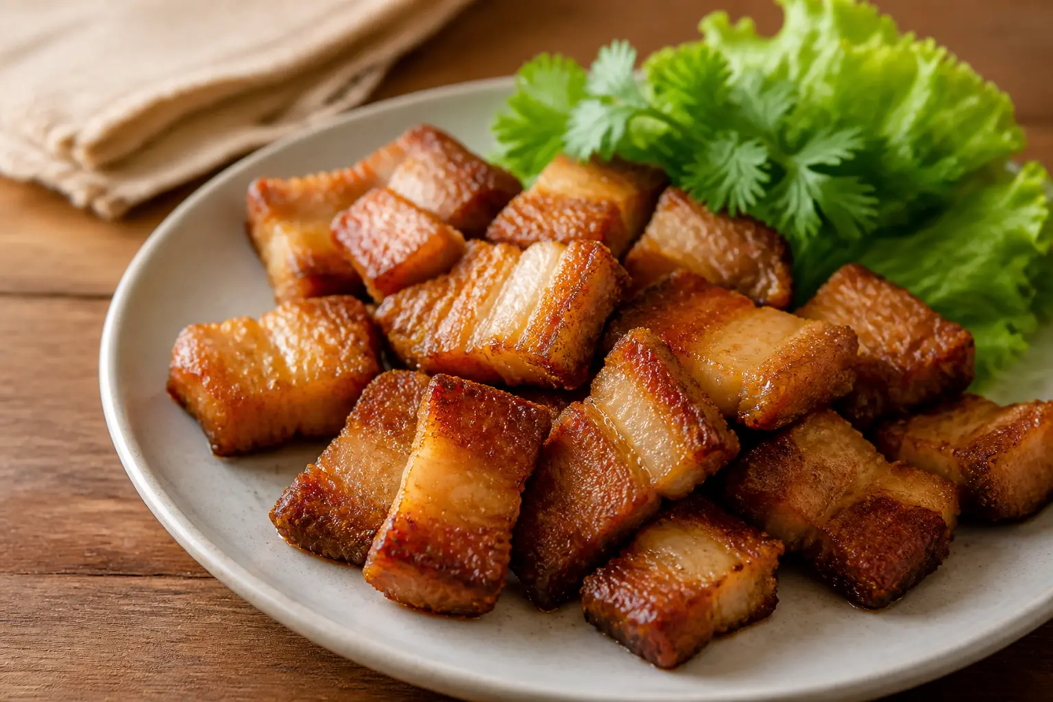 สูตรหมูสามชั้นทอดน้ำปลา กรอบนอกนุ่มในรสชาติกลมกล่อม