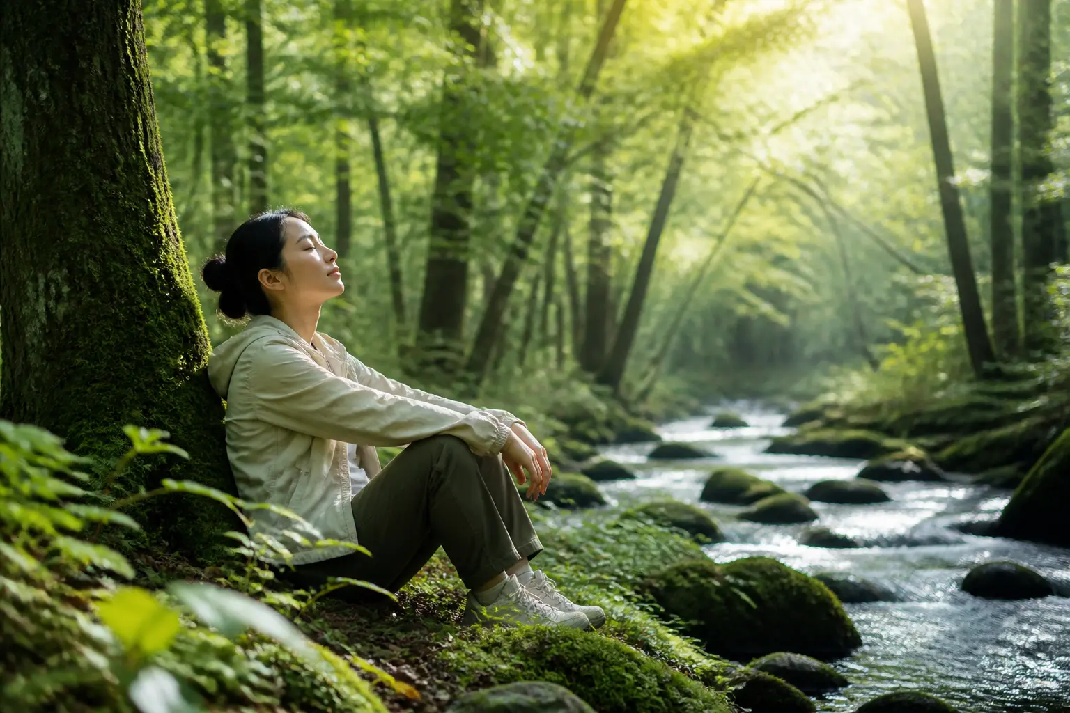 เจาะลึก ‘การทำ Forest Bathing’ ศาสตร์แห่งการอาบป่าเพื่อบำบัดความเครียดและฟื้นฟูสุขภาพจิต