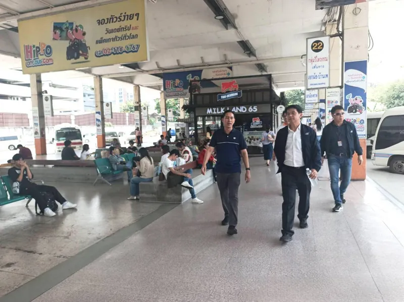 บขส. ตรวจสอบความปลอดภัยสถานีขนส่งในกรุงเทพฯ ยืนยันโครงสร้างมั่นคง พร้อมให้บริการตามปกติ