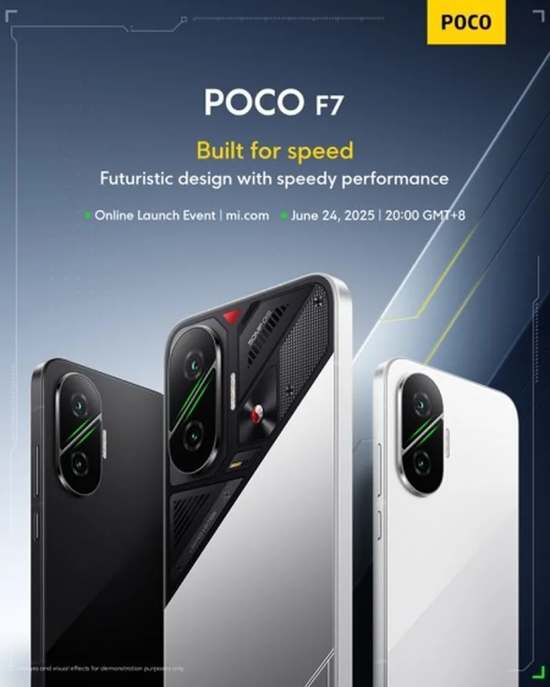 POCO F7 เตรียมเปิดตัว 24 มิ.ย.นี้! รุ่นอินเดียแบตใหญ่สุดในตลาด – รุ่นทั่วโลกได้แบตเล็กกว่า แต่แรงเท่ากัน