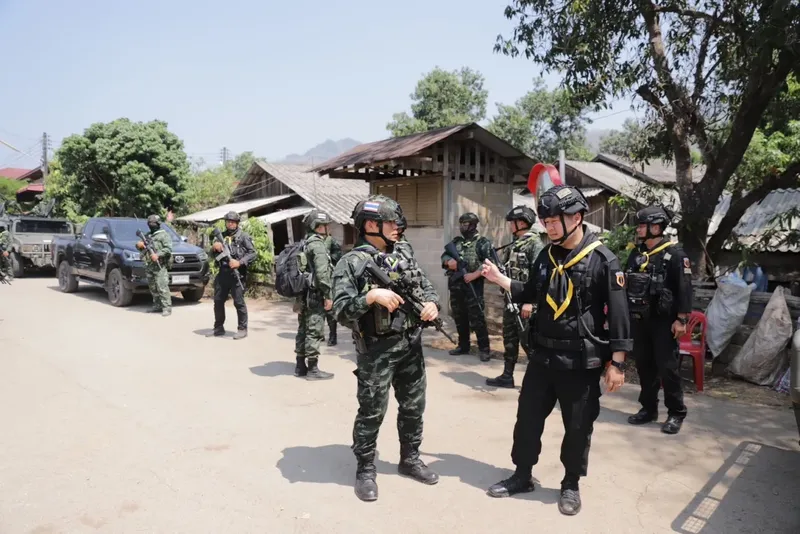 สถานการณ์ชายแดนตาก กะเหรี่ยง KNLA โจมตีทหารเมียนมา ตอบโต้การทิ้งระเบิด MIG-29