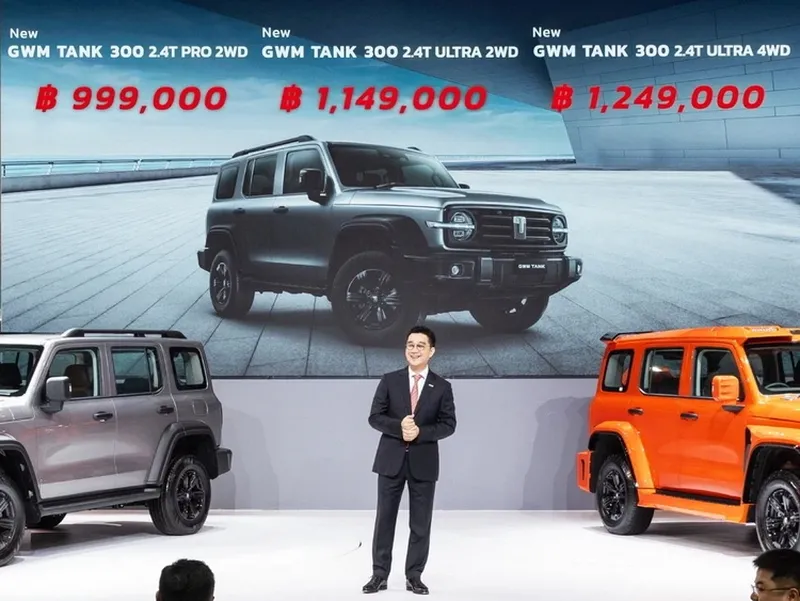 GWM เปิดตัว New Tank 300 Diesel อย่างเป็นทางการในงานบางกอกอินเตอร์เนชั่นแนลมอเตอร์โชว์ 2025