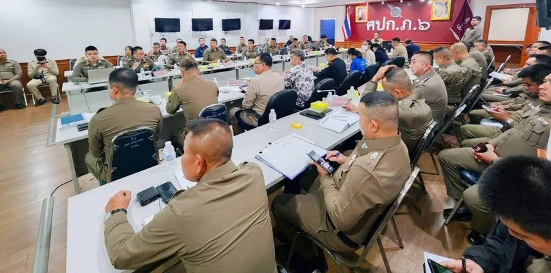ศปทท.ภ.6 เร่งยกระดับความปลอดภัยนักท่องเที่ยว ผนึกกำลังภาครัฐ-เอกชน สร้างความเชื่อมั่น รองรับทุกสถานการณ์