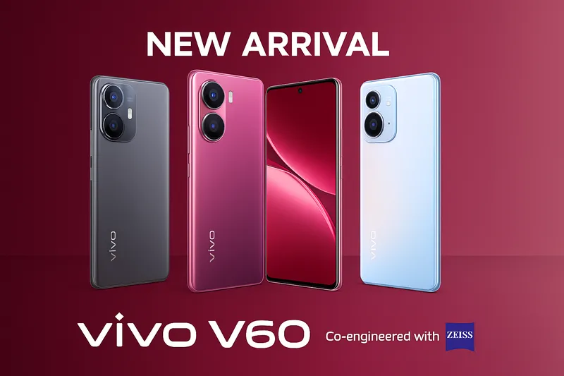 Vivo เปิดตัวสมาร์ตโฟนรุ่นใหม่ “Vivo V60 – ZEISS Portrait So Pro” ผ่าน Shopee