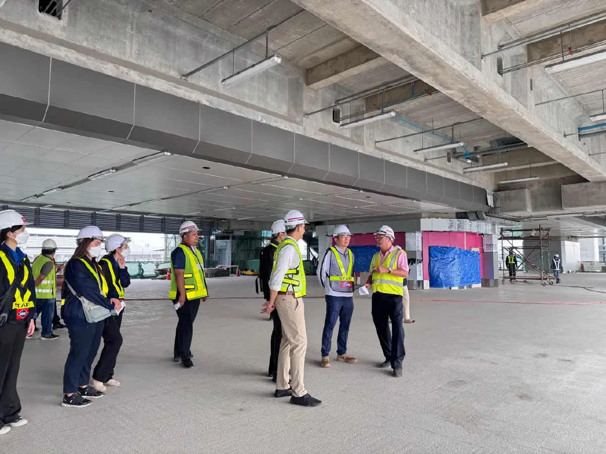 กรมการขนส่งทางราง ตรวจสอบความพร้อมเปิดบริการรถไฟฟ้าสายสีชมพูส่วนต่อขยายเมืองทองธานี