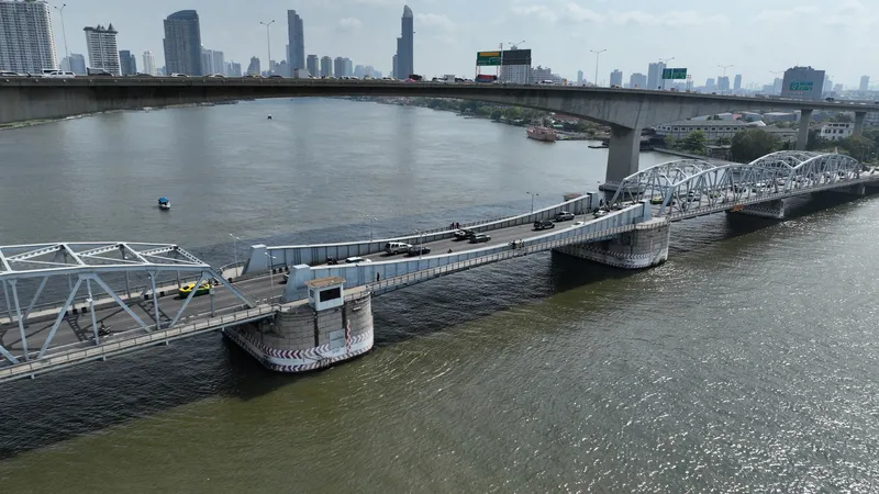 กรมทางหลวงชนบทประกาศปิดสะพานกรุงเทพชั่วคราว 8 เมษายนนี้ เพื่อตรวจสอบระบบหลังเหตุแผ่นดินไหว
