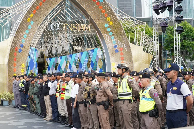 ไอคอนสยามร่วมมือหน่วยงานภาครัฐ เตรียมความพร้อมรักษาความปลอดภัยรับสงกรานต์ 2025