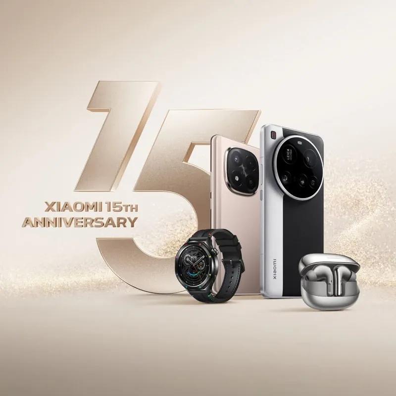 Xiaomi ฉลองครบรอบ 15 ปี จัดใหญ่ “Xiaomi Fan Festival 2025” มอบโปรแรง ของแถมจุใจ ตลอดเดือนเมษายนนี้