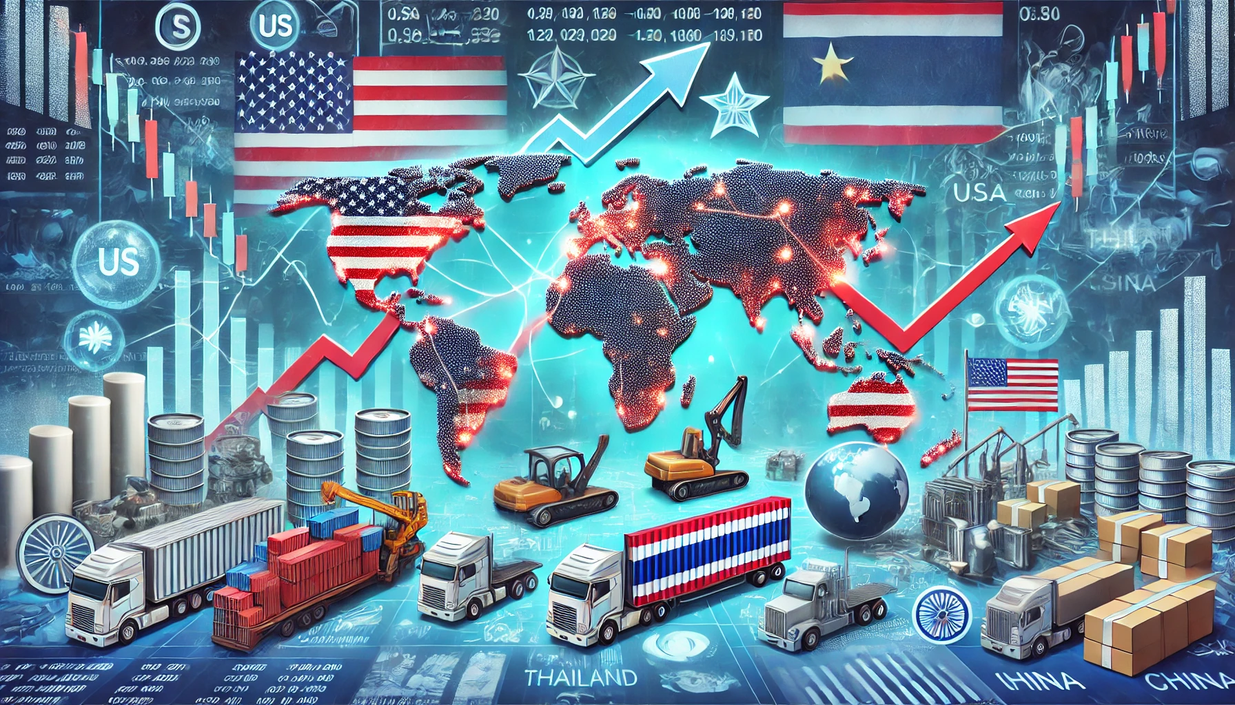 สหรัฐฯ ปรับขึ้นภาษีนำเข้า โดนัลด์ ทรัมป์ กดดันเศรษฐกิจโลก ไทยและเอเชียเสี่ยงกระทบหนัก