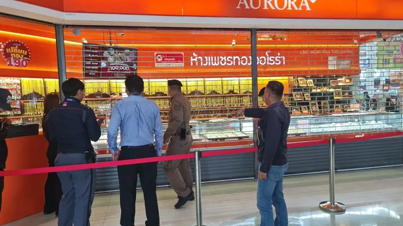 เกิดเหตุคนร้ายบุกชิงทองในห้างดังย่านเพชรเกษม มูลค่าเกือบ 1.5 แสนบาท เจ้าหน้าที่เร่งติดตามตัว