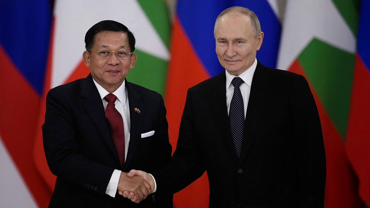 รัสเซียและเมียนมาฉลองครบรอบ 25 ปีความสัมพันธ์ทางการทูต ข้อตกลงสร้างโรงไฟฟ้านิวเคลียร์ในเมียนมา