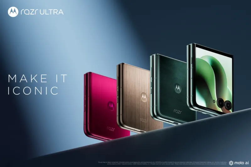 Motorola เตรียมเปิดตัวสมาร์ตโฟนพับได้รุ่นใหม่ "Razr 60 Series" – ดีไซน์หรู สีสันจัดเต็ม พร้อมสเปกระดับเรือธง