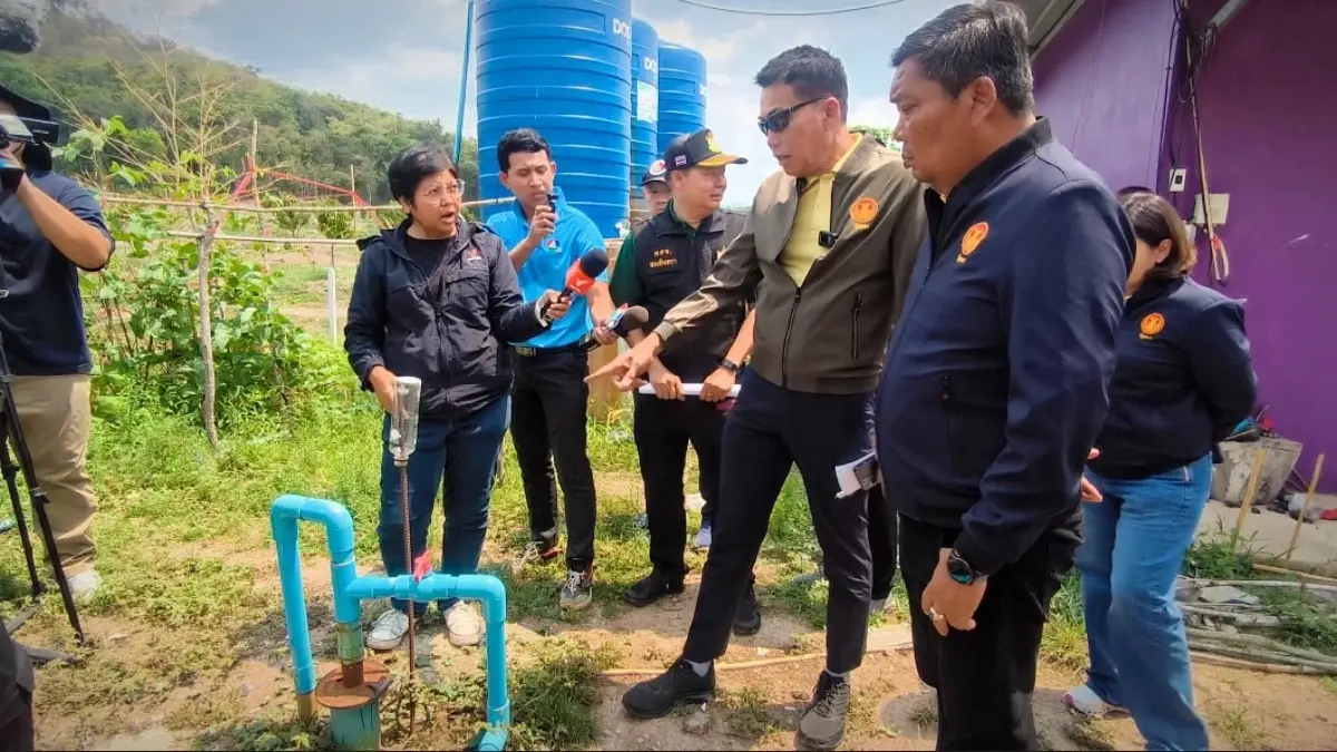 คณะกรรมาธิการสิ่งแวดล้อมวุฒิสภาลุยตรวจสอบปัญหานายทุนจีนบุกรุกป่าสงวนทำสวนทุเรียนที่ฉะเชิงเทรา